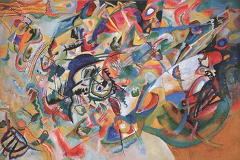 Composition VII 1913 by Wassily Kandinsky art print