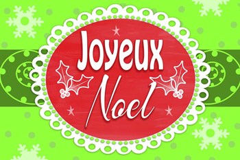 Joyeux Noel by Valarie Wade art print