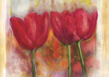 Tulips by Maria Trad art print