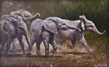 On the Run by Michael Jackson art print