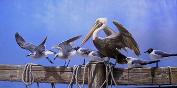 Along The Boardwalk by Michael Jackson art print