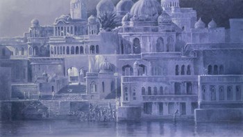 By the Water by Michael Jackson art print