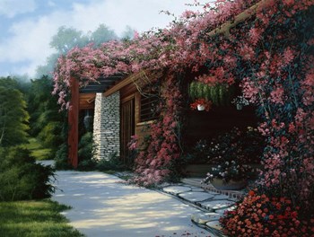 Clematis by Anthony Casay art print