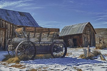 Winter Snow by Robert Kaler art print