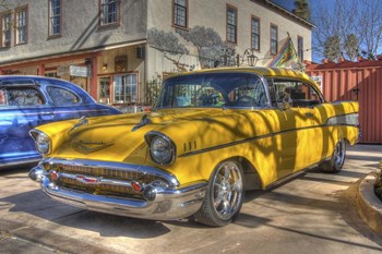 Yellow Ride by Robert Kaler art print