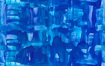 Cobalt by Stessi art print