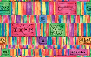 Neon Pink by Stessi art print