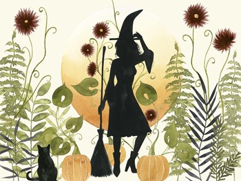The Witch&#39;s Garden II by Grace Popp art print