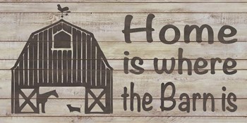 Home &amp; Farm III by Alonzo Saunders art print