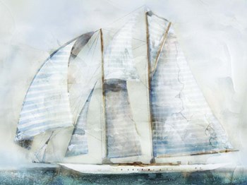 Sailboat Blues II by Edward Selkirk art print