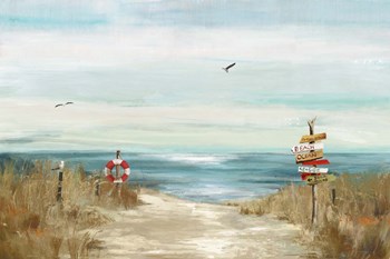 Beach Bird by Aimee Wilson art print