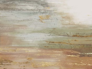 Gold &amp; Blush Coast by Posters International Studio art print