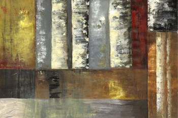 Abstracted Birches I by Posters International Studio art print