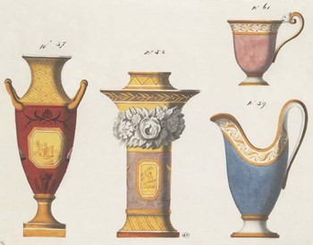 Assorted Vessels II by Posters International Studio art print