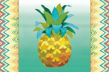 Island Time Pineapples III by Beth Grove art print