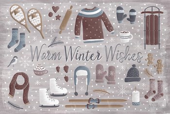 Cozy Winter III by Laura Marshall art print