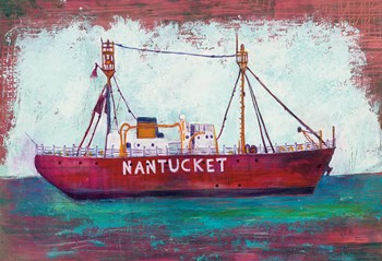 Nantucket Lightship by Melissa Averinos art print
