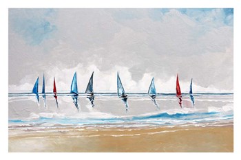 Boats II by Stuart Roy art print