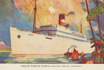 Great White Fleet Postcard II Crop by Wild Apple Portfolio art print