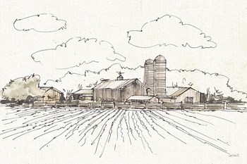 Farm Memories I by Anne Tavoletti art print
