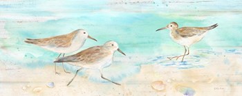 Sandpiper Beach Panel by Cynthia Coulter art print