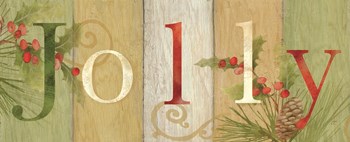 Jolly Rustic Sign III by Cynthia Coulter art print