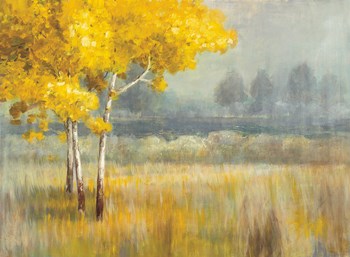 Yellow Landscape by Danhui Nai art print
