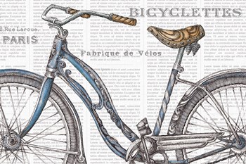 Bicycles IV by Daphne Brissonnet art print