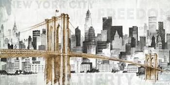 New York Skyline I by Avery Tillmon art print