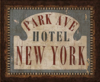 Luggage Labels IV by Marco Fabiano art print