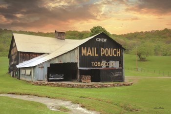 Mail Pouch Barn by Lori Deiter art print