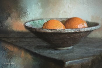 Orange Still Life by Robin-Lee Vieira art print