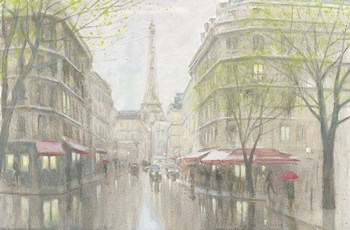 Pale Impression of Paris by Myles Sullivan art print
