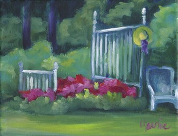 Flower Bed by Marnie Bourque art print