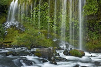 Mossbrae Falls by Mike Jones Photo art print