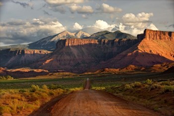 Rt 128 Vastle Valley by Mike Jones Photo art print