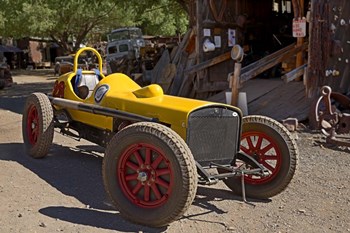 Gold King Mine Race Car by Mike Jones Photo art print