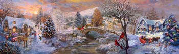 To Grandma&#39;s House We Go by Nicky Boehme art print