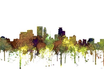 Minneapolis Minnesota Safari Buff by Marlene Watson art print