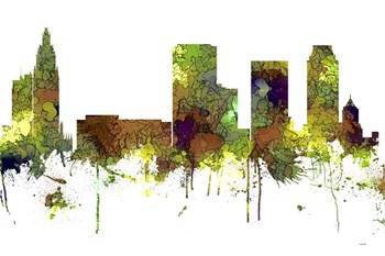 Tulsa Oklahoma Safari Buff by Marlene Watson art print