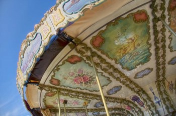 Nautical Carousel Of  Saint-Malo by Cora Niele art print