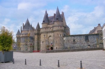 The Castle Of Vitre by Cora Niele art print