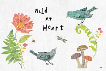 Wild Wings I by Sue Schlabach art print