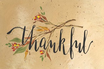 Thankful by Molly Susan Strong art print