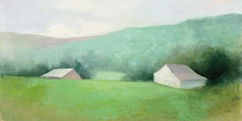 Looking Down the Valley by Julia Purinton art print