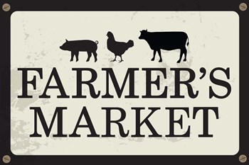Farmer&#39;s Market by ND Art &amp; Design art print