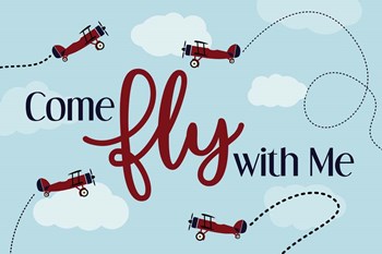 Come Fly With Me by ND Art &amp; Design art print