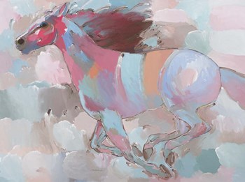 Racing the Wind by Hooshang Khorasani art print