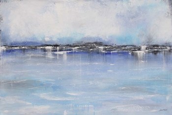 Misty Blue-A by Jean Plout art print