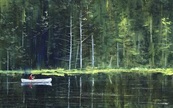 Adirondack Green by John Morrow art print